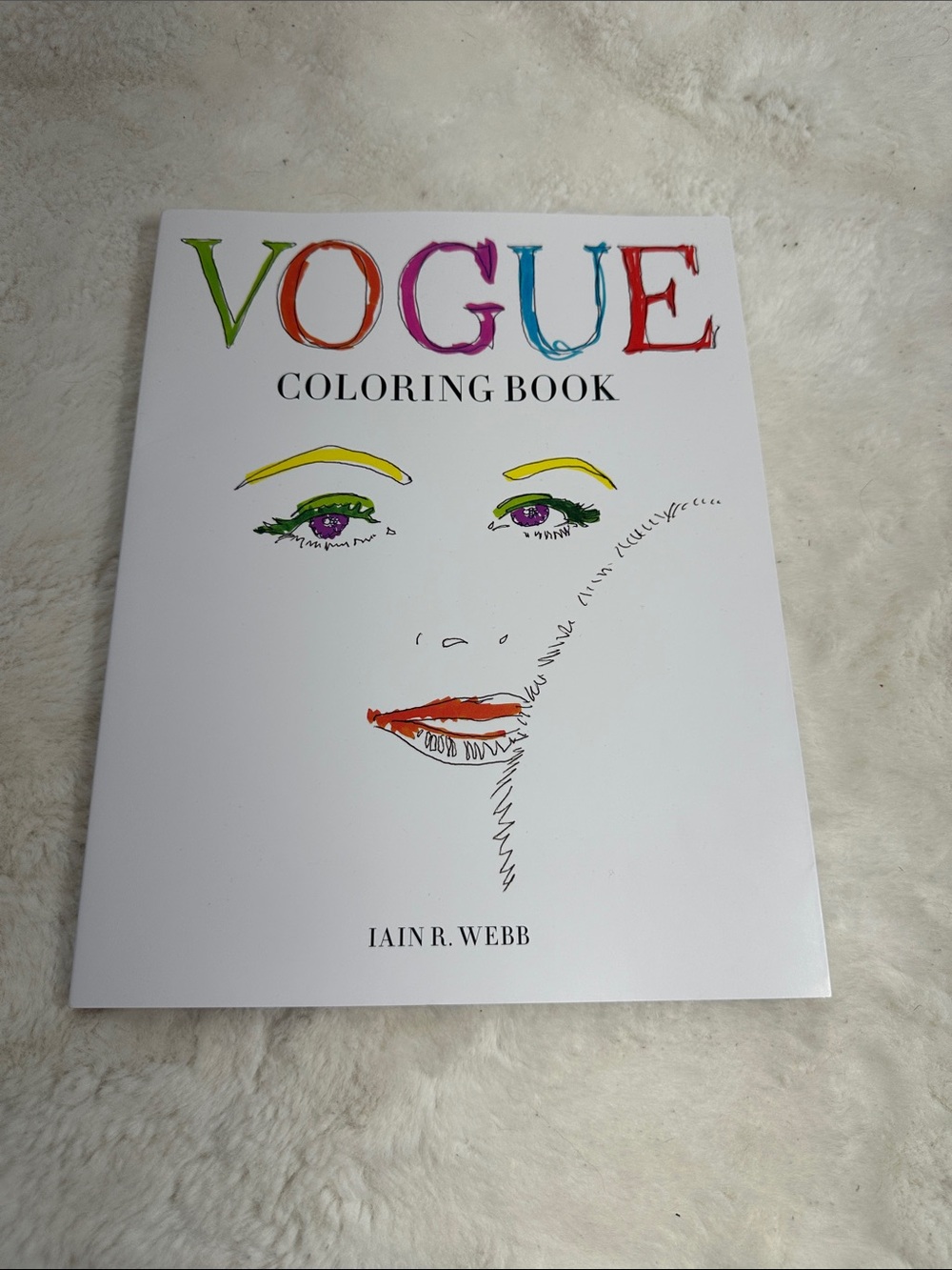 Vogue coloring book